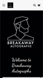 Mobile Screenshot of breakawayautographs.com